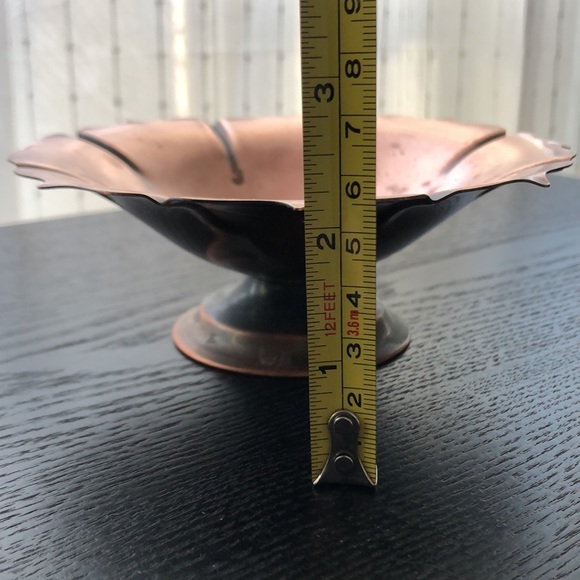 Copper Color Tray Stand and  Terra Cotta Christmas Tree - Picture 5 of 10